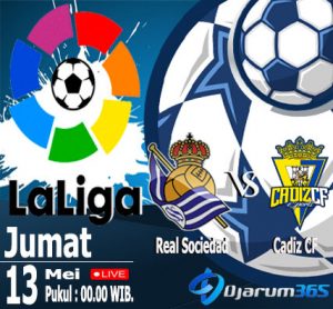 Prediksi Real Sociedad VS Cadiz CF, Jumat 13 Mei 2022