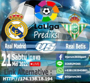 Prediksi Real Madrid vs Real Betis