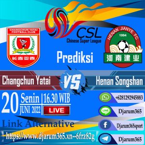 Prediksi Changchun Yatai VS Henan Songshan Longmen