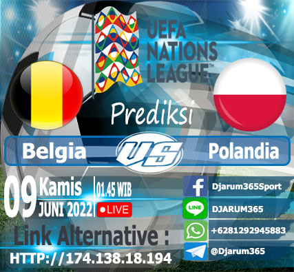 Prediksi Belgia vs Polandia, Kamis 09 Juni 2022