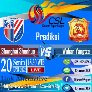 Prediksi Shanghai Shenhua VS Wuhan Yangtze River, Senin 20 Juni 2022