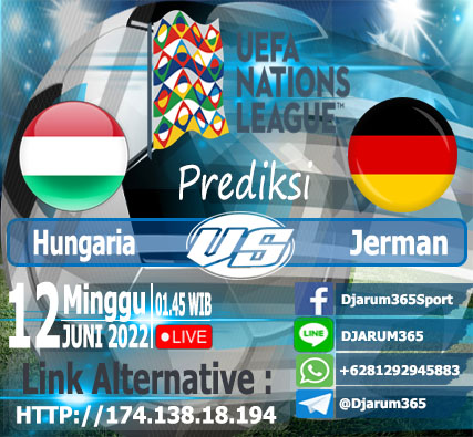 Prediksi Hungaria VS Jerman, Minggu 12 Juni 2022