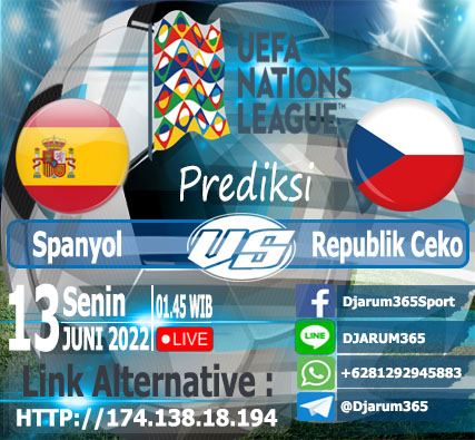 Prediksi Spanyol VS Ceko, Senin 13 Juni 2022