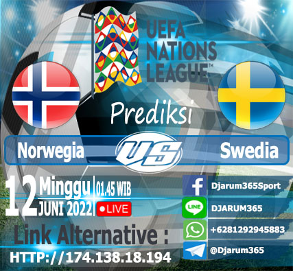 Prediksi Norwegia vs Swedia, Minggu 12 Juni 2022