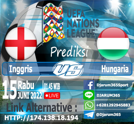 Prediksi Inggris vs Hungaria, Rabu 15 Juni 2022