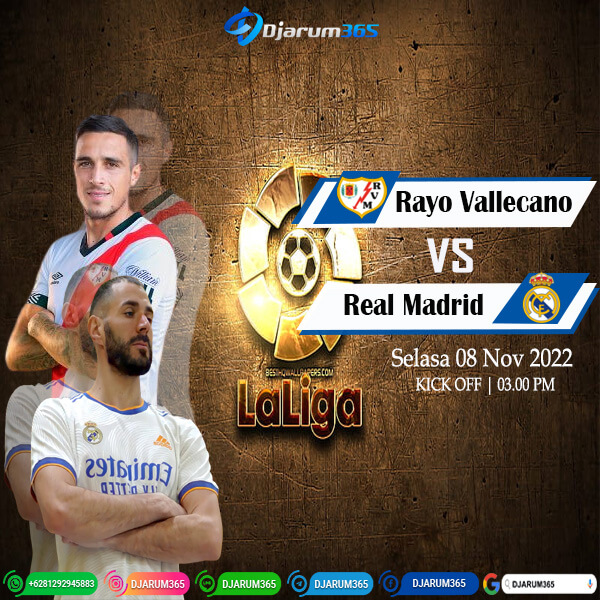 Rayo Vallecano - Tips dan Prediksi Taruhan Real Madrid