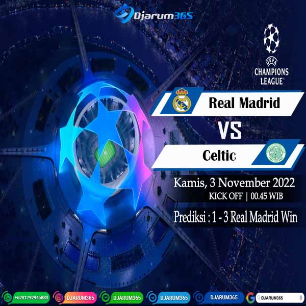 Prediksi Real Madrid vs Celtic