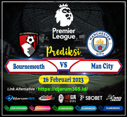 Prediksi Bournemouth vs ManCity