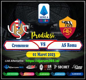 Prediksi Cremonese vs ASRoma