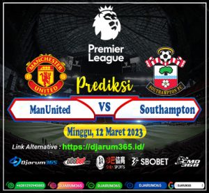 Prediksi ManUnited vs Southampton