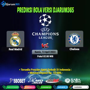 Prediksi Real Madrid vs Chelsea