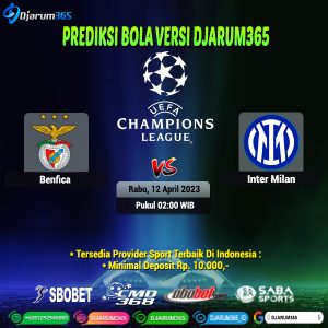 Prediksi Benfica vs Inter Milan