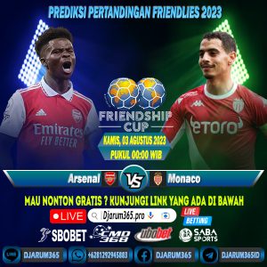 Prediksi Bola Arsenal vs Monaco