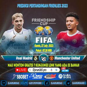 Prediksi Real Madrid vs ManchesterUnited