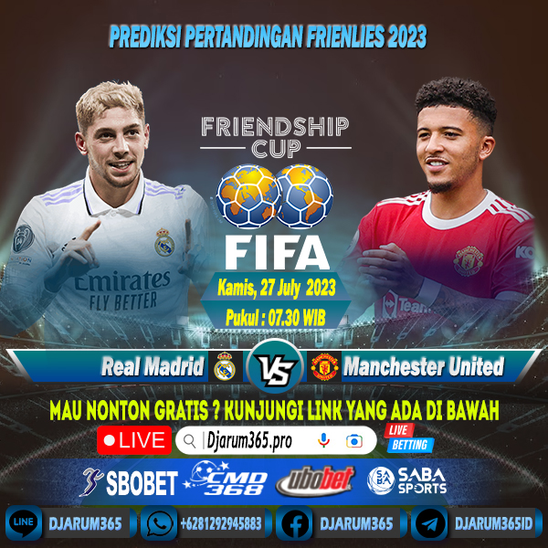 Prediksi Real Madrid vs ManchesterUnited