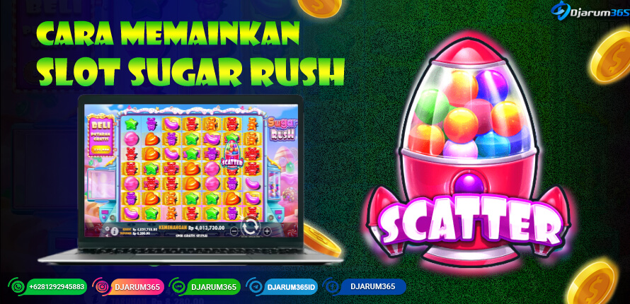 Cara memainkan slot SugarRush