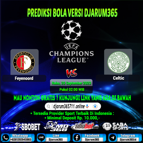 Prediksi Bola Feyenoord vs Celtic