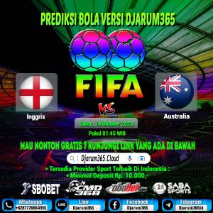 Prediksi Bola Inggris vs Australia