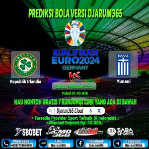 Prediksi Republik Irlandia vs Yunani