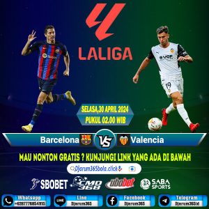 Prediksi Bola Barcelona vs Valencia