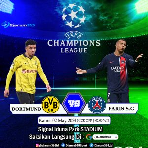 Prediksi Dortmund vs PSG, peluang & tips taruhan – 02/05/2024