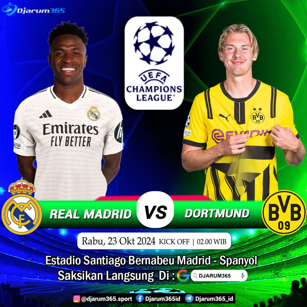 Prediksi Real Madrid vs Borussia Dortmund