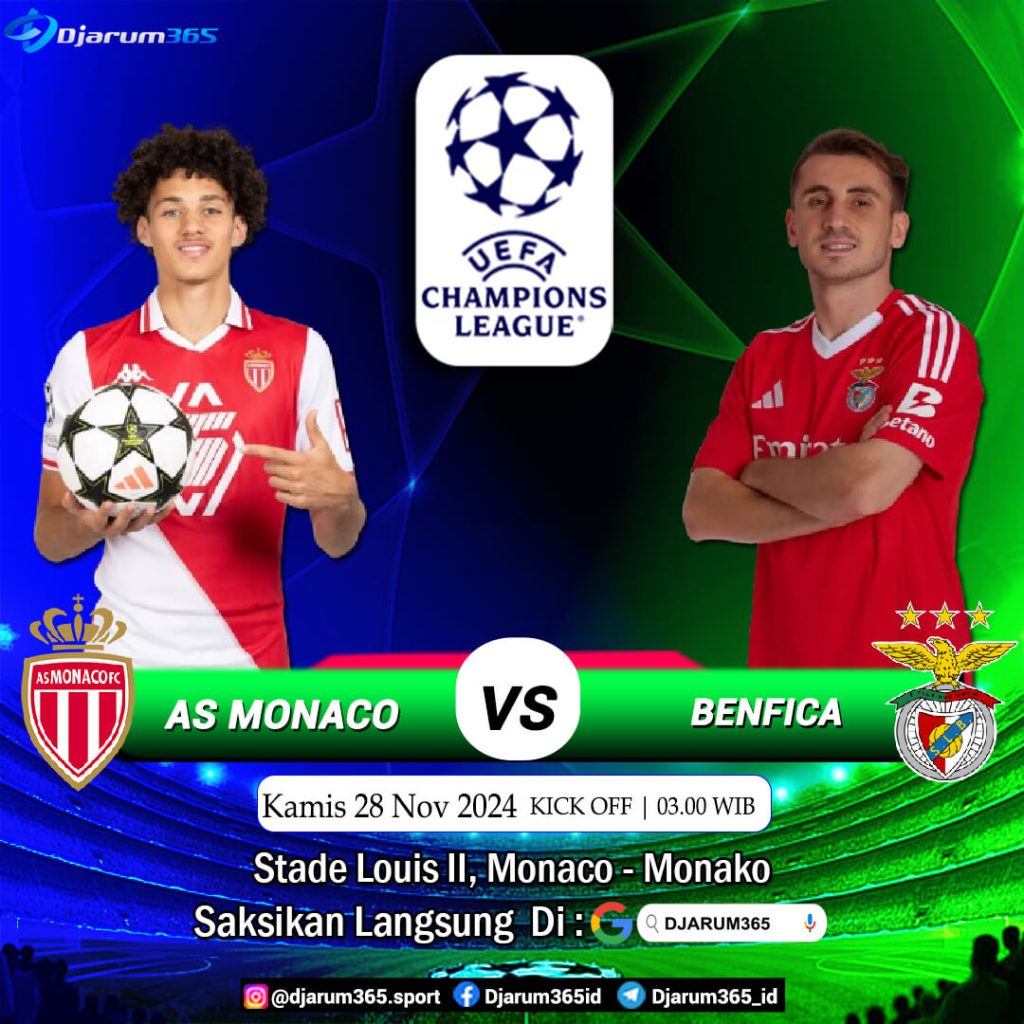 Monaco vs Benfica