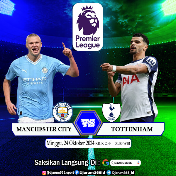 Prediksi Manchester City vs Tottenham