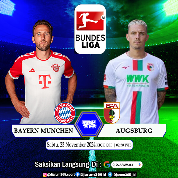 Prediksi Bayern Munchen vs Augsburg