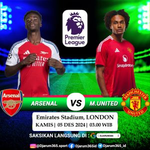 Prediksi Arsenal vs Manchester United