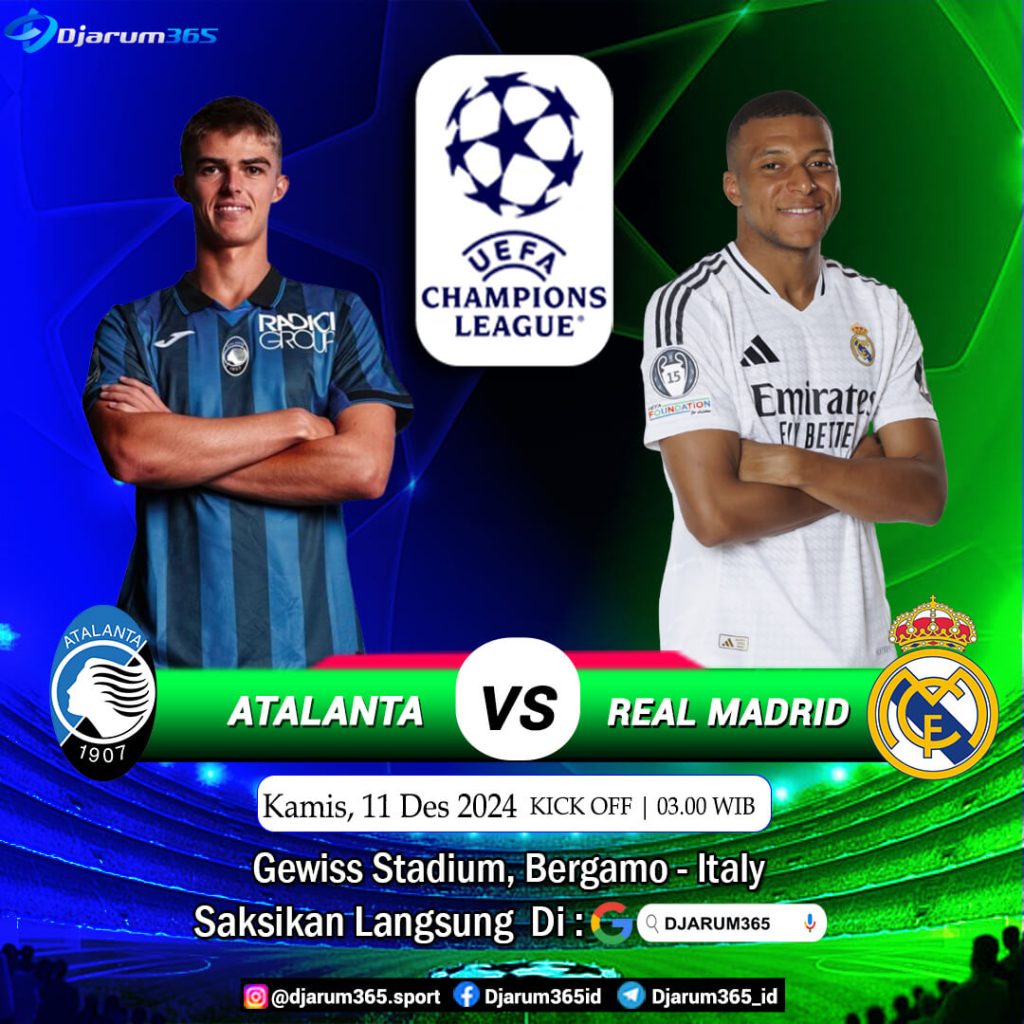 Prediksi Atalanta vs Real Madrid