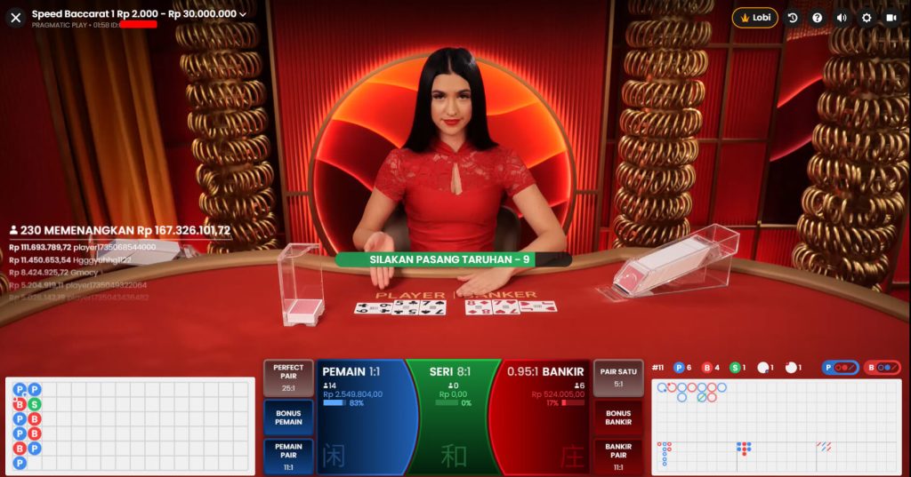 KEMENANGAN SPEED BACCARAT A