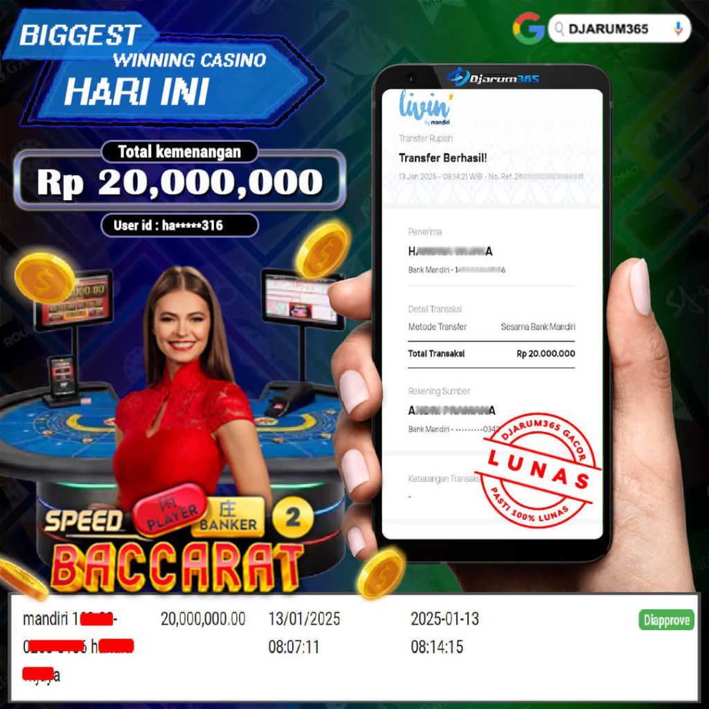 Agen baccarat terpercaya