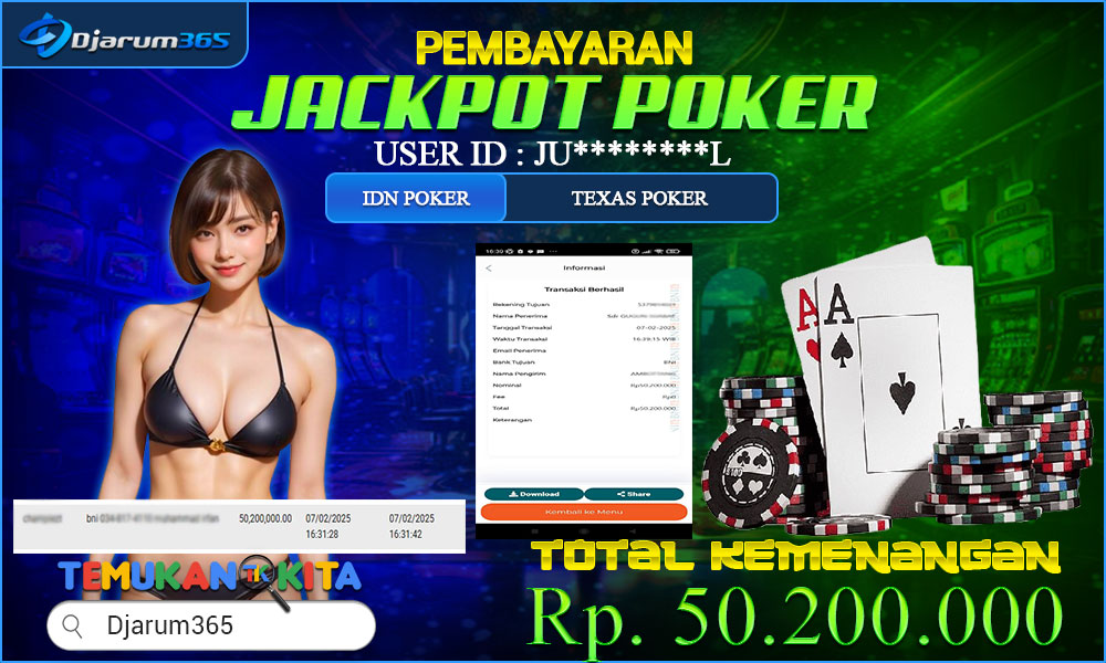 Kemenangan di Texas Poker