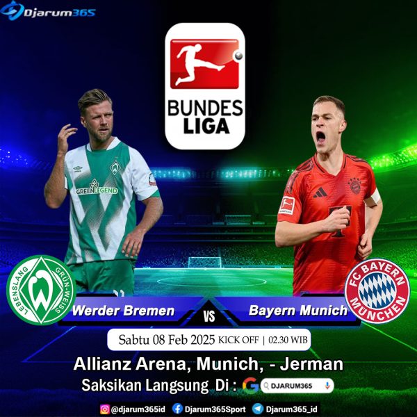 Bayern Munich vs Werder Bremen – Bundesliga 2025