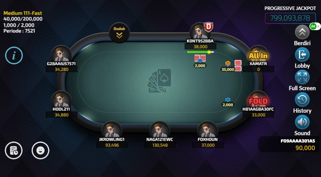 IDN POKER TEXAS POKER
