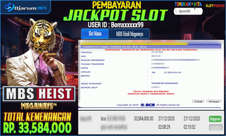 MBS Heist Megaways