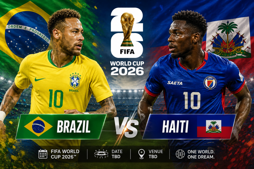 Prediksi Brazil vs Haiti Piala Dunia 2026: Selecao Difavoritkan Raih Kemenangan Besar di Grup C