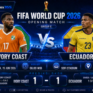 Prediksi Ivory Coast vs Ecuador Piala Dunia 2026: Duel Krusial Penentu Grup E