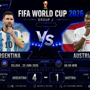 Prediksi Argentina vs Austria Piala Dunia 2026: Albiceleste Siap Amankan Tiket ke Babak 32 Besar