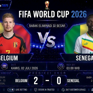 Prediksi Belgium vs Senegal Piala Dunia 2026 Setan Merah Belgia Diunggulkan Melaju ke Babak 16 Besar