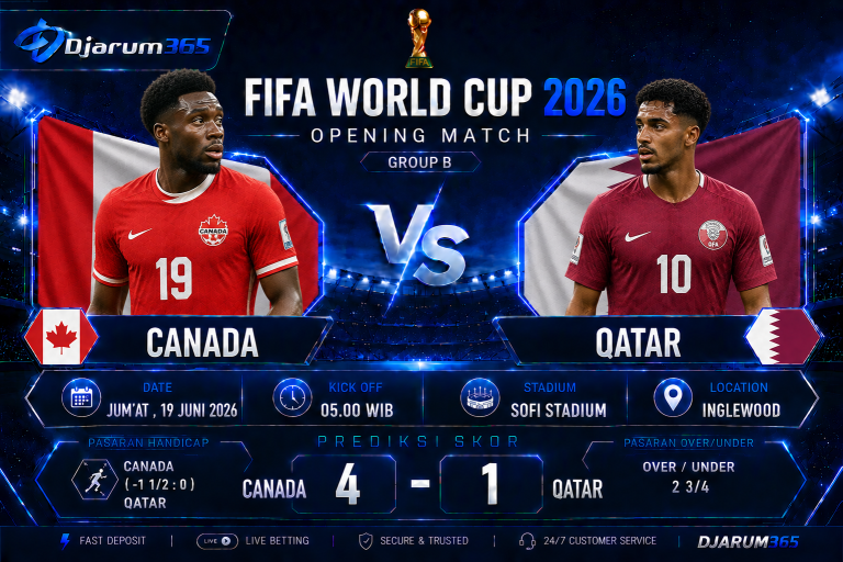 Prediksi Canada vs Qatar Piala Dunia 2026