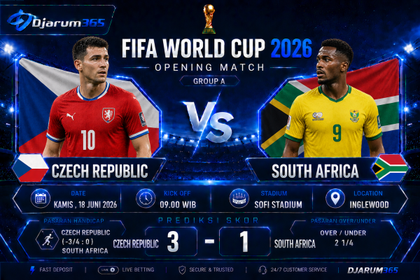 Prediksi Czech Republic vs South Africa Piala Dunia 2026