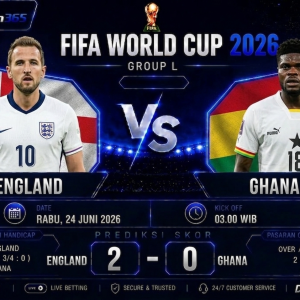 Prediksi England vs Ghana Piala Dunia 2026 The Three Lions Bidik Kemenangan Penting di Grup L