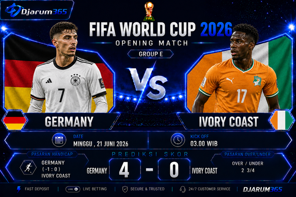 Prediksi Germany vs Ivory Coast Piala Dunia 2026