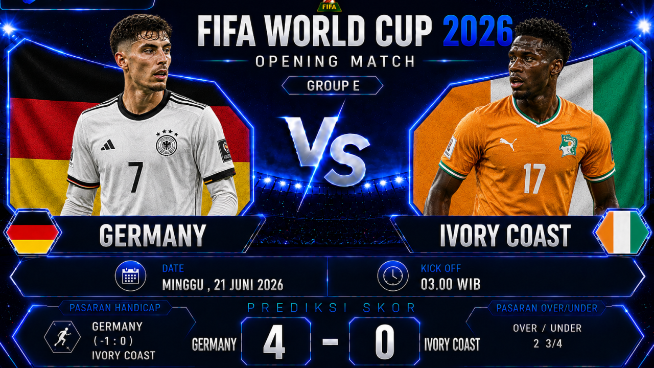 Prediksi Germany vs Ivory Coast Piala Dunia 2026