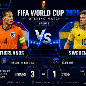 Prediksi Netherlands vs Sweden Piala Dunia 2026