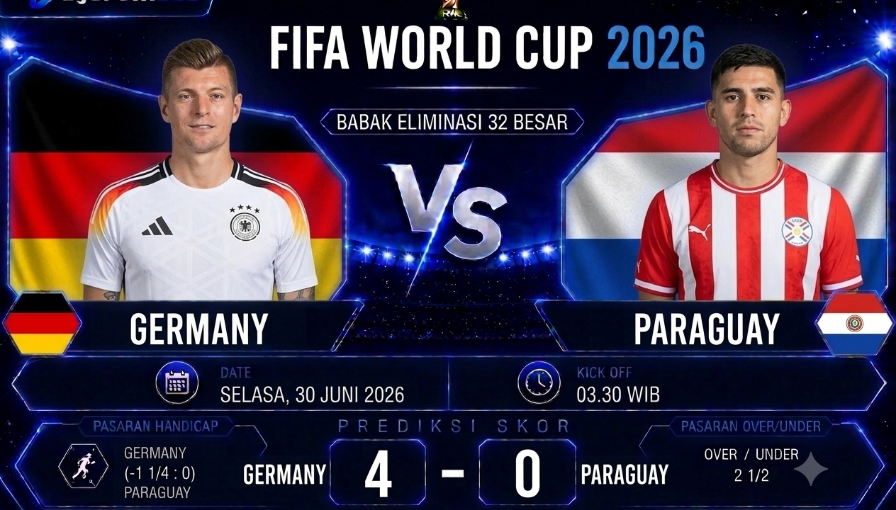 Prediksi Germany vs Paraguay Piala Dunia 2026