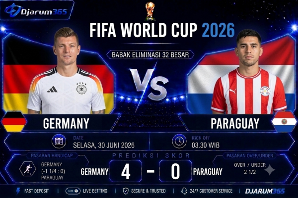 Prediksi Germany vs Paraguay Piala Dunia 2026