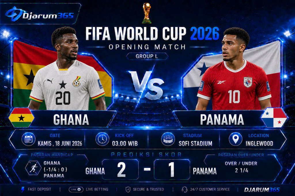 Prediksi Ghana vs Panama Piala Dunia 2026